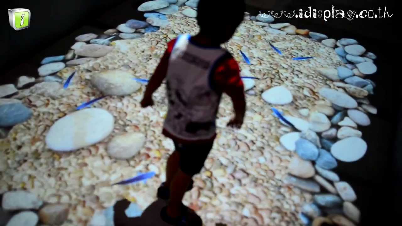 กราฟิคบ่อปลาเสมือนจริง