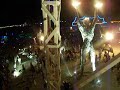 Crude Awakening Descending the Tower Burning Man 2007