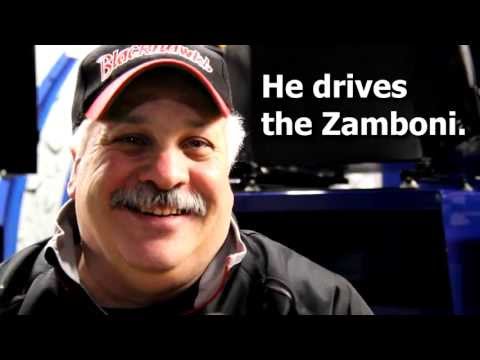 how to drive a zamboni