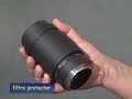 Limpieza del objetivo y sensor