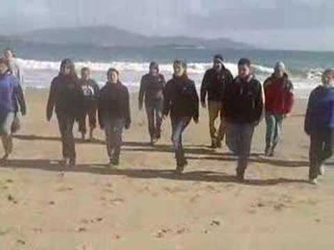 Dancing on Achill beach (silent)