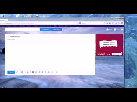 how to attach a folder in ymail