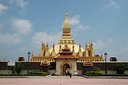 Vientiane au Laos temples et bouddha parc. ( Tour du monde voyage voyages vacances sejour )