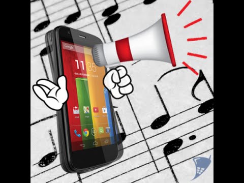how to set ringtone in moto g from play music