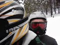 Snowmobile in Dalarna
