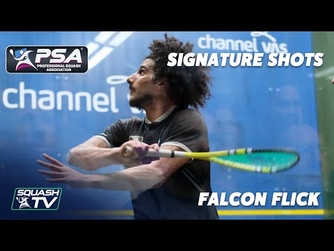 Squash: Signature Shots - Hesham's Falcon Flick