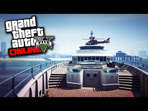 GTA 5 Online Heist DLC Update - NEW SUPER-YACHT GAMEPLAY! (GTA 5 Heist Yacht Mission + Info)