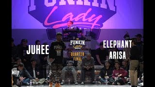 Juhee vs Elephant Arisa – Funkin’lady KOREA 2018 Top8