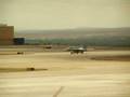 Formation of jet fighters take off from KAFB / ABQ.