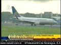 Aterrizaje forzoso en Managua Nicaragua