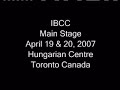 INT'L BELLYDANCE CONFERENCE OF CANADA  - MAIN STAGE
