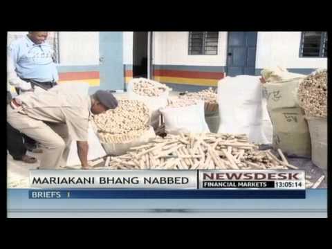 Police in Kilifi County nabs bhang and arrests two suspects who attempted to escape Police in Kilifi County nabs bhang and arrests two suspects who attempted to escape