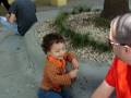 Jugando en la Recoleta