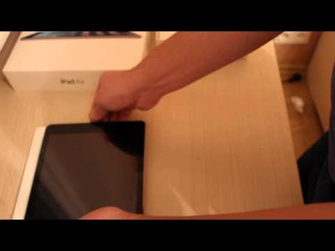 Распаковка IPad Air