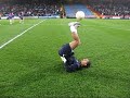 Most football touches with the heel in one minute