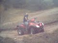 honda rincon getting stuck up hill