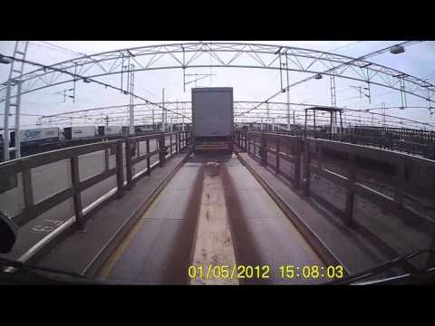 Przejazd przez kanał La Manche (Eurotunel) Francja - Wielka Brytania