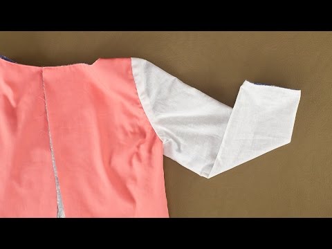 how to attach lining to a dress
