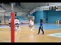 under 13 - fase finale partita sportilia Volley Bisceglie under 13 vs audax Andria