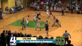 Rochester High School Boys Basketball vs TVHS