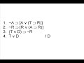 Natural Deduction One