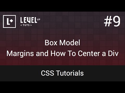 how to properly center a div