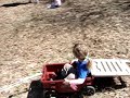 pulling kids.