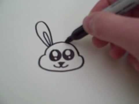 how to draw b-rabbit