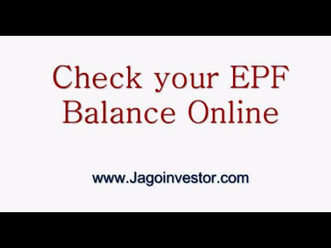 how to check pf balance online in india