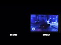 here's a comparison between loading from dvd and the new option to load from hdd. some games will benefit more (less pop-ups and faster loading times) and with some games you will hardly know the differents..but it will make your xbox 360 a lot quieter and less wear and tear on the the dvd-rom lens.