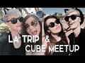 LA & CUBE MEETUP VLOG!