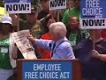 Sen. Kennedy Ripping Up Union Facts Ad Sen. Kennedy Ripping Up Union Facts Ad