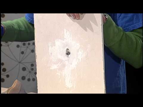 how to apply spackle