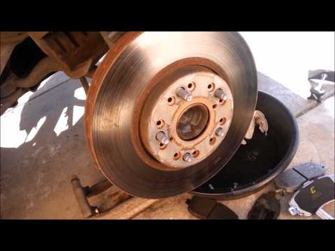 DIY How to Replace Front Disc Brakes – 2002 Lexus IS300