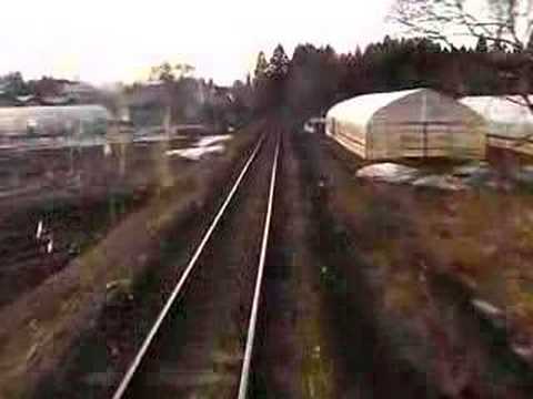秋田内陸縦貫鉄道　上杉～合川