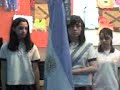 me entregan la bandera u.u a.re akskajsa