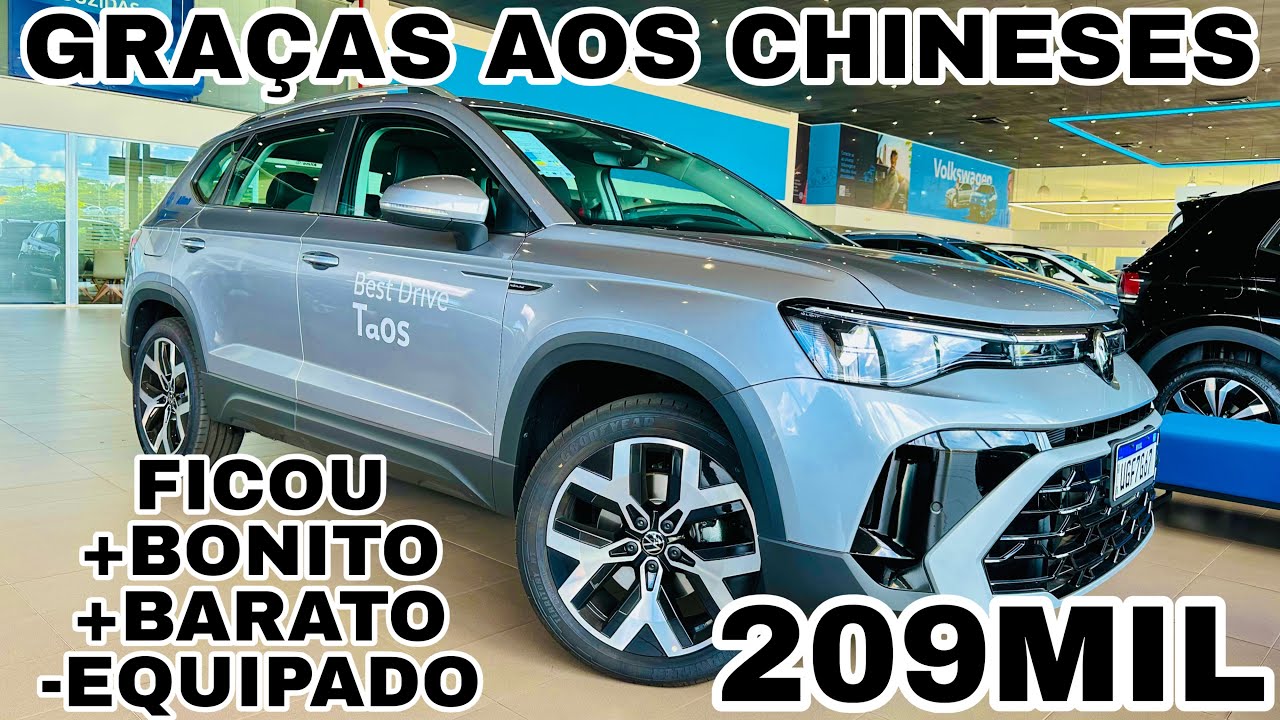 TEST DRIVE E AVALIAÇÃO VW TAOS HIGHLINE 2026 | MELHOROU O SUFICIENTE? MELHOR QUE COMPASS?