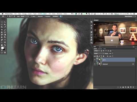 how to use patch tool in photoshop
