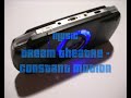 PSP speaker mod with sound reactive ring of light