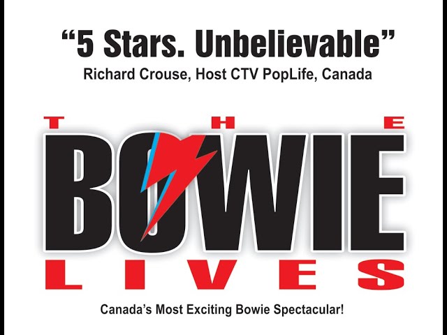 The Bowie Lives: Bowie Spectacular Meaford Hall May 11 2024 730 in Events in Owen Sound
