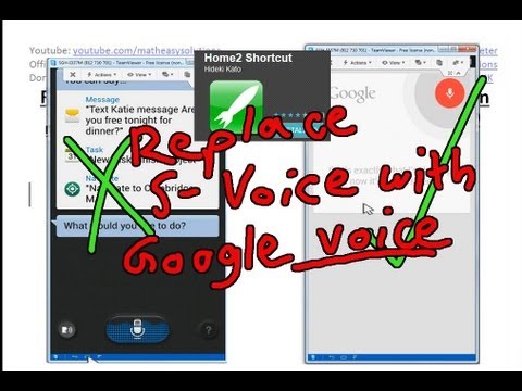 Replace Samsung S Voice with Google Voice Search on Your Galaxy S4