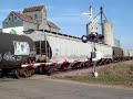 UP #8526 departing Carnes Siding in Carnes, IA