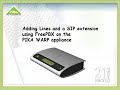 How to add trunks and SIP ext to FreePBX using PIKA WARP appliance for Asterisk