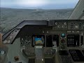 747 PMDG Overspeed landing