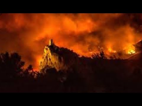 incendio calci/monte serra notte 24/25 settembre - star luke_74