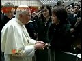Veronica Castro en el Vaticano