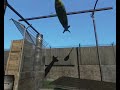 -These are not game framerates-Based uppon the board game mousetrap, this is a contraption built in Cryengine2 sandbox. Some bits of it are simple physics ie the see-saw, some bits are suspended physics meaning the object will float in mid air untill somthing else touches it which will then apply physics to the object, making it fall or move in some way. The last is where a number of the same objects are placed in the exact same location. These are also in suspended physics but when they are activated, they seperate themselves from each other in the fastest direction so You can by angling and moving them slightly around, workout where they will go. A video of this is here- http://www.youtube.com/watch?v=MbGtN26jY6c&watch_responseMy system is rubbish so I used capture_frames 1 to make a video that wouldn't be half an hour long. I put settings all on high because the framerate would be normal in the video anyway, might as well make it look nice.You can download the map, edit it, mod it, do whatever you like with it at www.crymod.com in downloads section then in singleplayer maps.