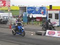 Viertel Meile, GSX 600 F vs Z 750 incl Burnout Viertel Meile, GSX 600 F vs Z 750 incl Burnout