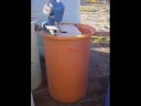 150 Gal Polyethylene vertical holding tank  #860A