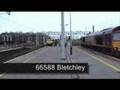 Railway video 7th February 2008 Bedford Bletchley Ely
